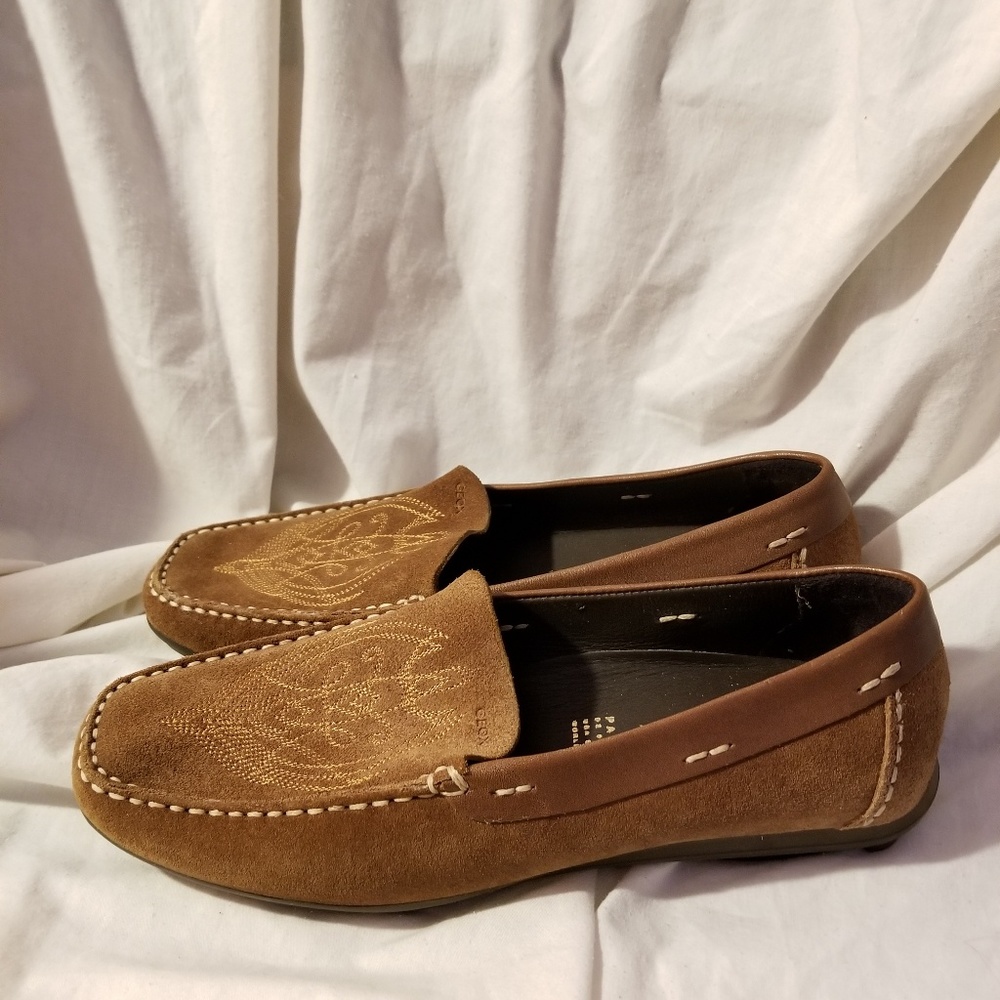 Geox Respira driving moccasin 38/7.5-8 US brown - Picture 8 of 8